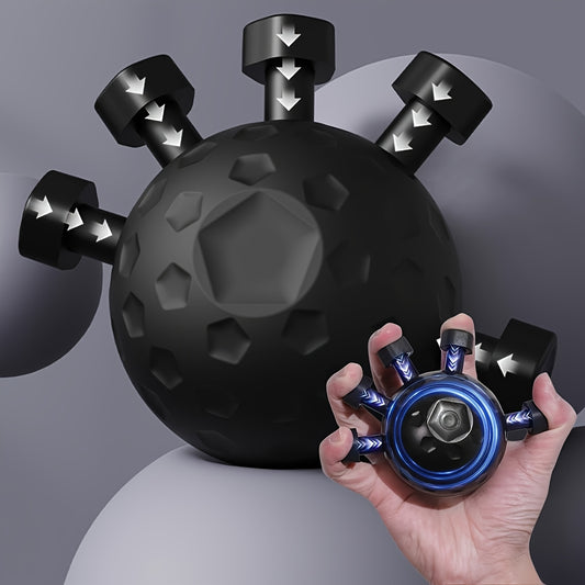 1pcsFinger Grip Strengthener, 2025 Upgraded Hand and Finger Exerciser, Silicone Grip Trainer for Muscle Building, Forearm Strength