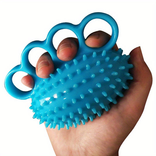 1pc Rubber Finger Grip Ball for Hand Massage and Relax Rehabilitation