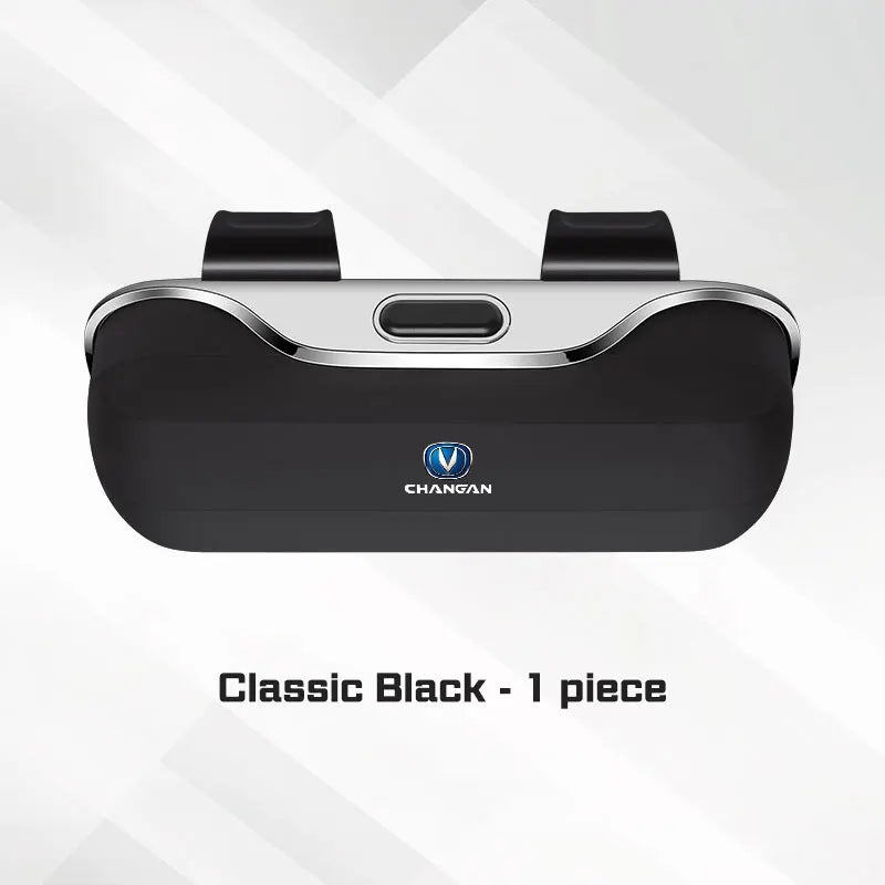 Car Glasses Box For Changan UNIK UNIV UNIT CS75 PLUS CS95 CS35 PLUS Alsvin CS55 Auto Sun Visor Eyeglass Case Sunglasses Holder