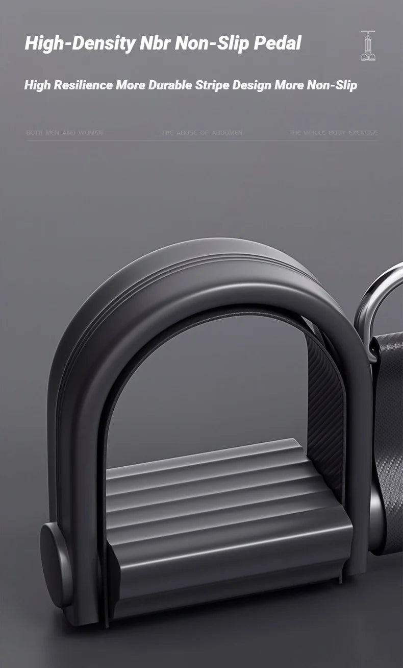 Pedal Type Tensioner Home Multifunctional Tension Device For Men'S Fitness Back Abdomen And Abdominal Muscle Training Pull