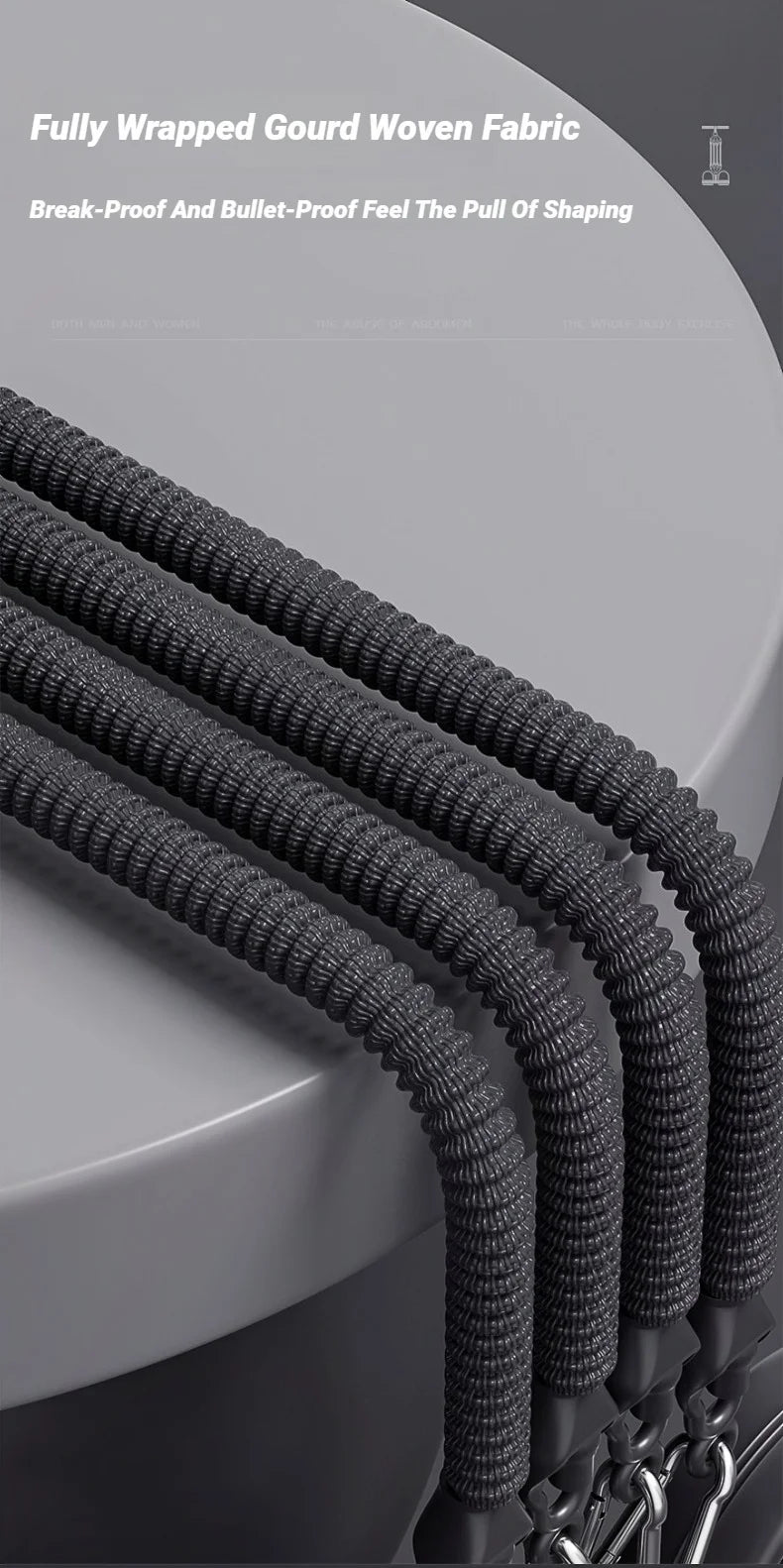 Pedal Type Tensioner Home Multifunctional Tension Device For Men'S Fitness Back Abdomen And Abdominal Muscle Training Pull