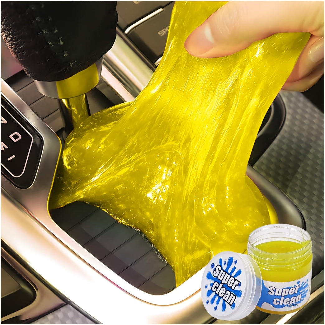 Car Cleaning Gel, Car Interior Maintenance Cleaning Products, Easy Cleaning Of Corner Dust, Car Universal, Daily Cleaning, Reusable Application Of Sticky Dust