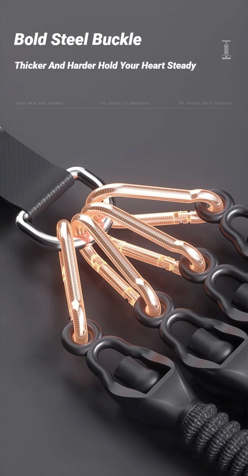 Pedal Type Tensioner Home Multifunctional Tension Device For Men'S Fitness Back Abdomen And Abdominal Muscle Training Pull