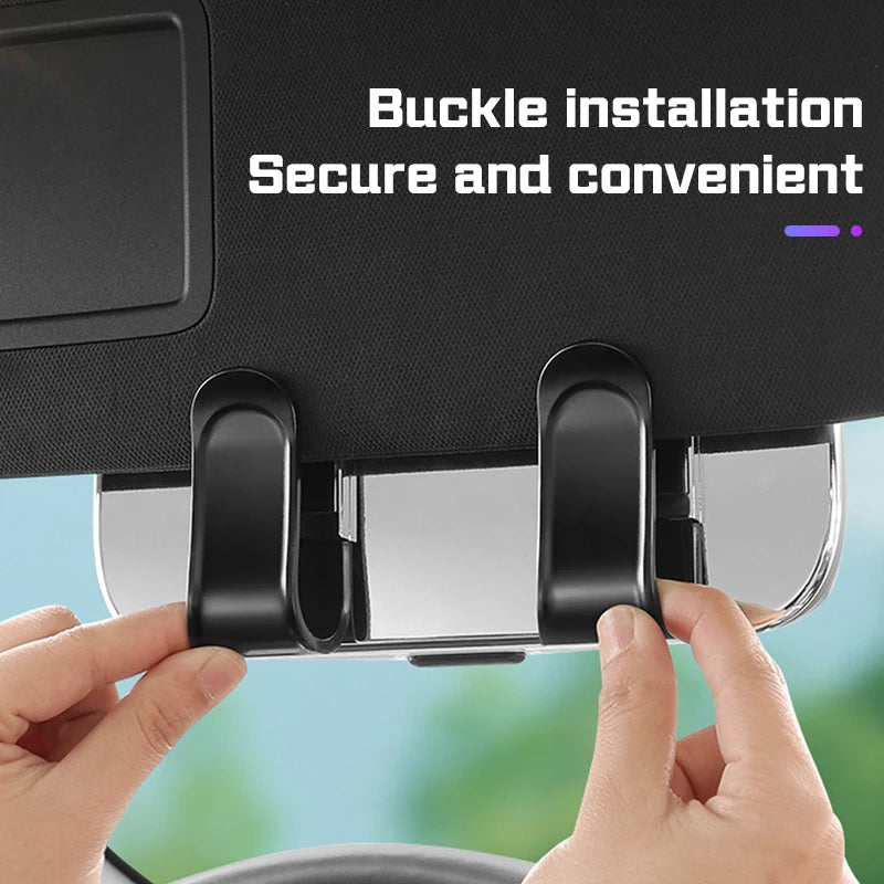 Car Glasses Box For Changan UNIK UNIV UNIT CS75 PLUS CS95 CS35 PLUS Alsvin CS55 Auto Sun Visor Eyeglass Case Sunglasses Holder