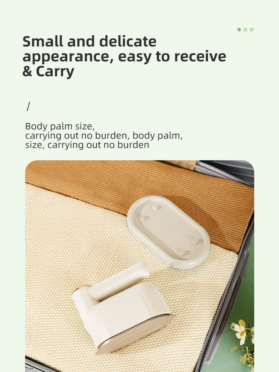 Electric Iron Handheld Hanging Ironing Machine Household Ironing Machine Mini Travel Folding Wet and Dry Dual Use Steam Iron