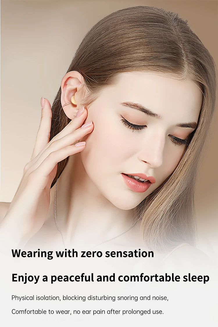 SK19 Bluetooth 5.3 Earphones Mini Invisible Headphones TWS Wireless Earbuds HIFI Stereo Noise Reduction Heasets with Microphones