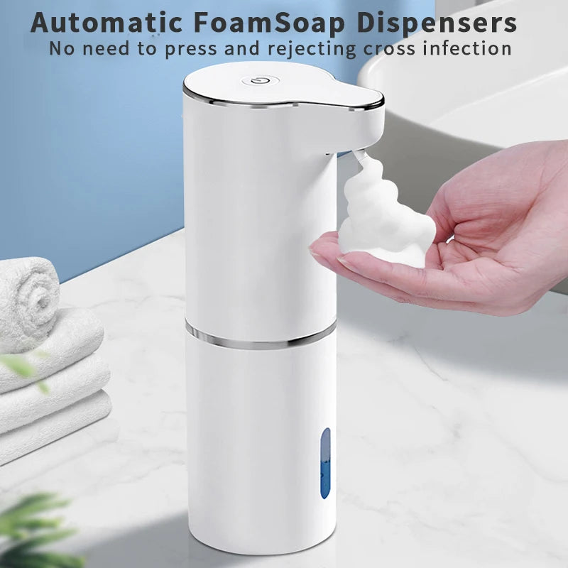 New Wall Mounted Automatic Samina Dispenser Foam Smart Nsa Hohoro Afiri 300ml Nsu Rechargeable aguaree Induction Sensor