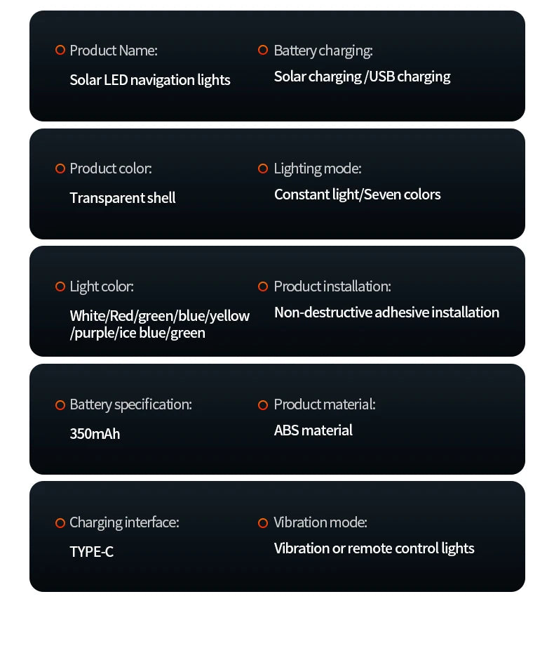 Solar Car Roof Strobe Light With Remote Control Cab Signal Lamp Wireless No Punch LED Truck Pickup Truck Roof Warning Lights