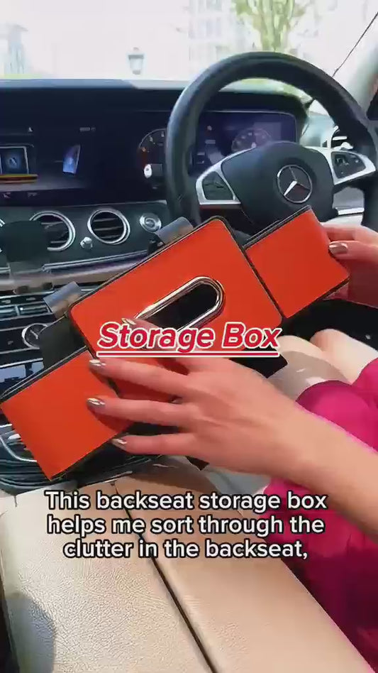 Hanging Seat Hook Cup Holder Storage Bag Universal Car Seat Back Organizer Multi-Function Hanging